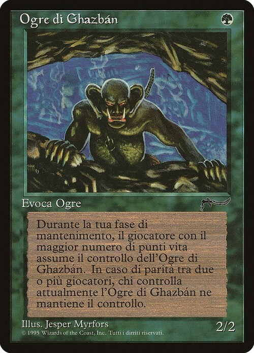 Ghazbán Ogre Card Front