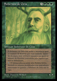 Gaea's Liege Card Front