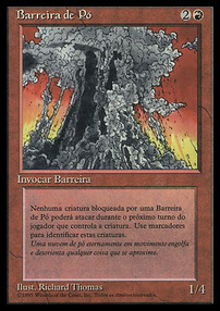 Wall of Dust Card Front