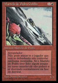 Goblin Rock Sled Card Front