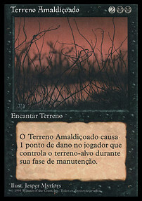 Cursed Land Card Front