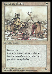 Tundra Wolves Card Front