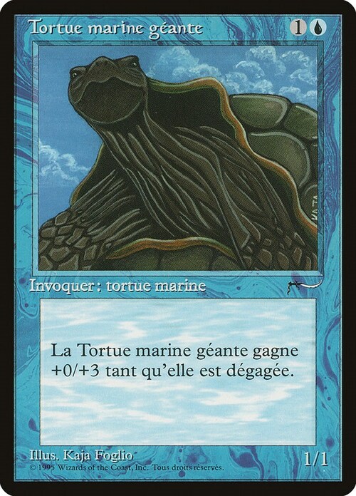 Giant Tortoise Card Front