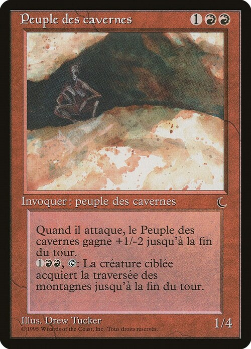 Cave People Card Front