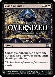 Diabolic Tutor (Oversized)