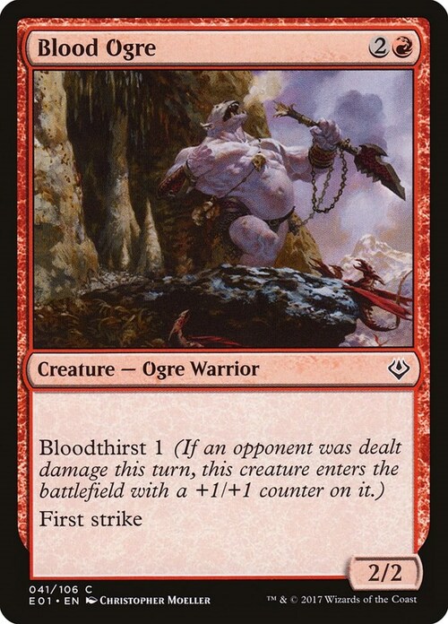 Blood Ogre Card Front