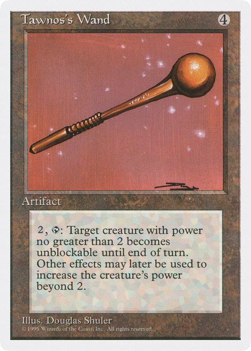 Tawnos's Wand Card Front