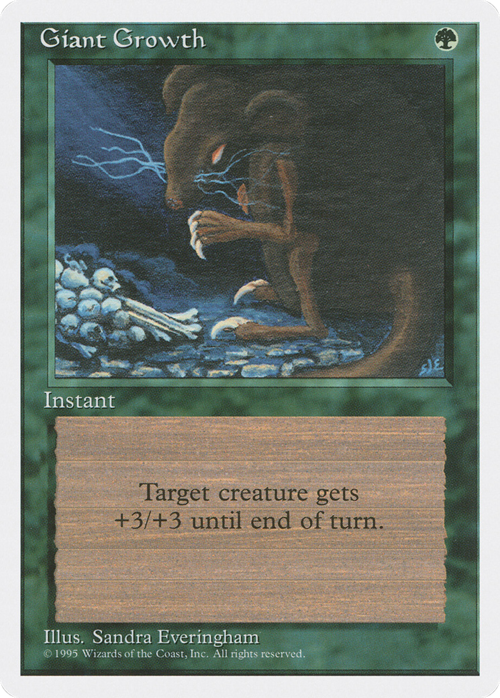 Giant Growth Card Front