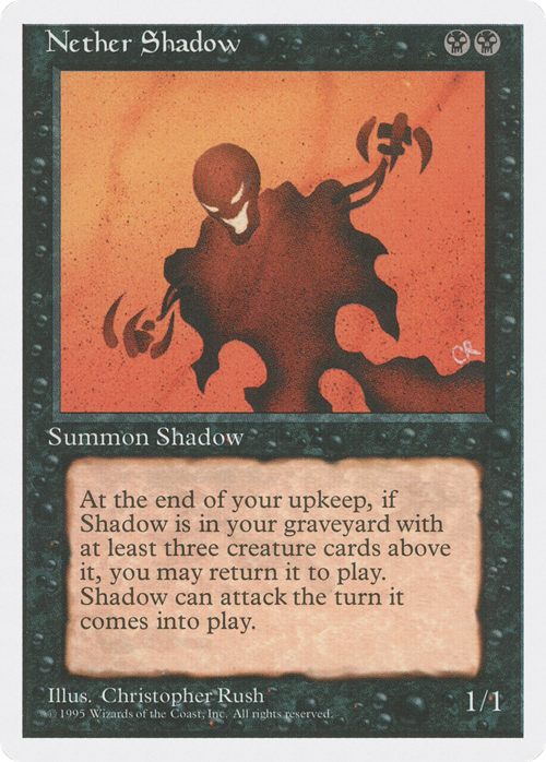 Nether Shadow Card Front