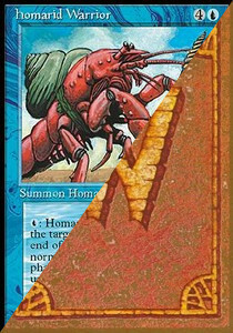 Homarid Warrior Card Front