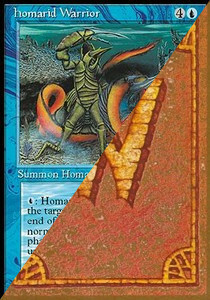 Homarid Warrior Card Front