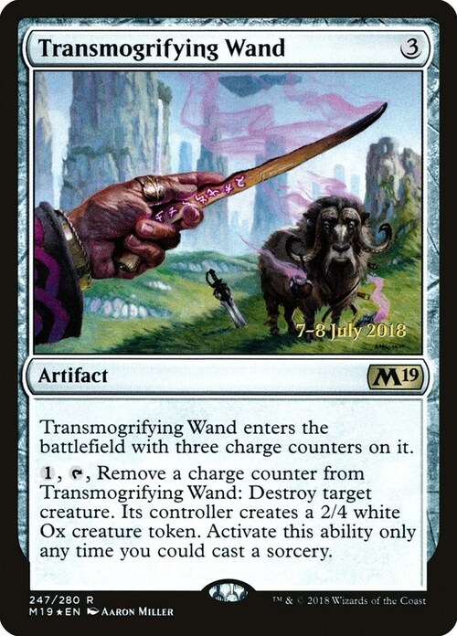 Transmogrifying Wand Card Front