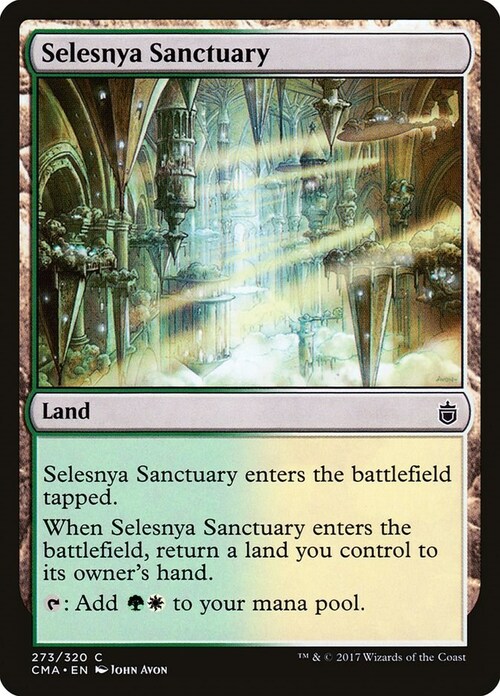 Selesnya Sanctuary Card Front