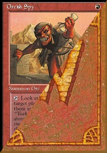 Orcish Spy Card Front