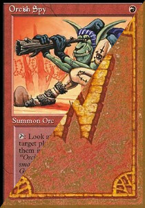 Orcish Spy Card Front