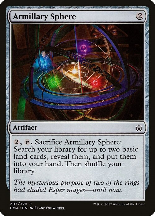 Armillary Sphere Card Front