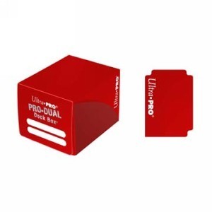 Ultra-Pro: "Pro-Dual" Small Deck Box (Red)