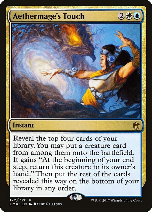 Aethermage's Touch Card Front