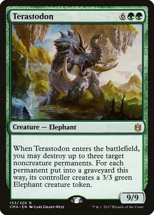 Terastodon Card Front