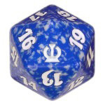 Theros: D20 Die (Blue)