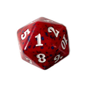 Magic Origins: D20 Die (Red)