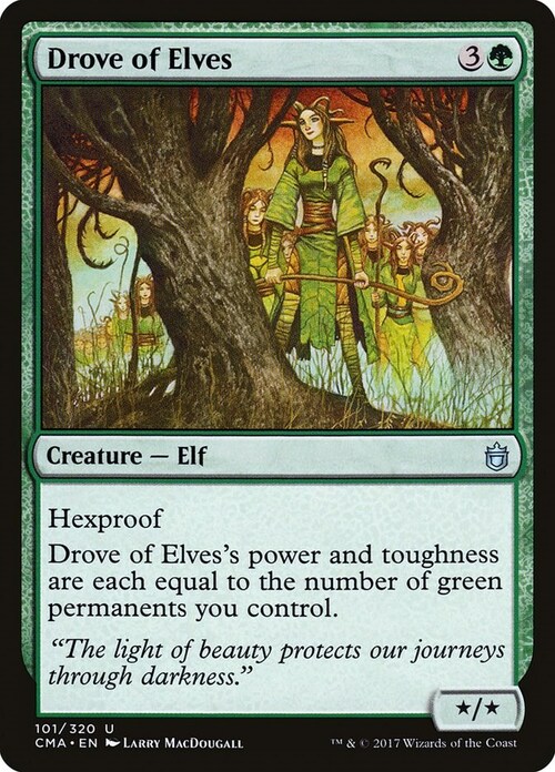 Drove of Elves Card Front