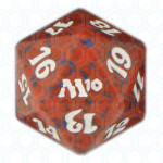 Red Magic 2010 D20 Die