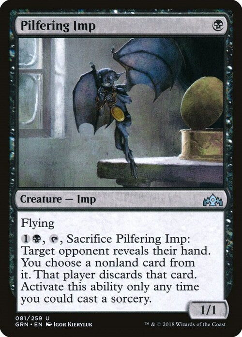 Pilfering Imp Card Front