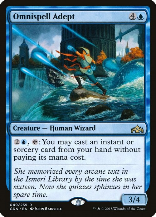 Omnispell Adept Card Front