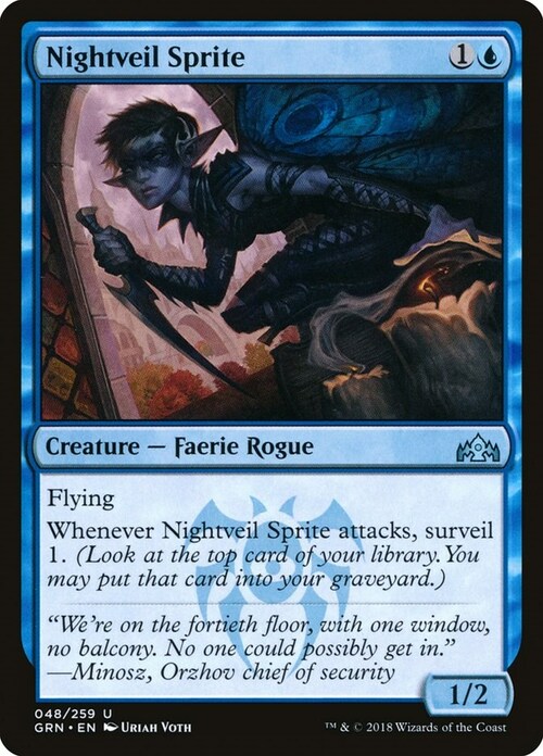 Nightveil Sprite Card Front