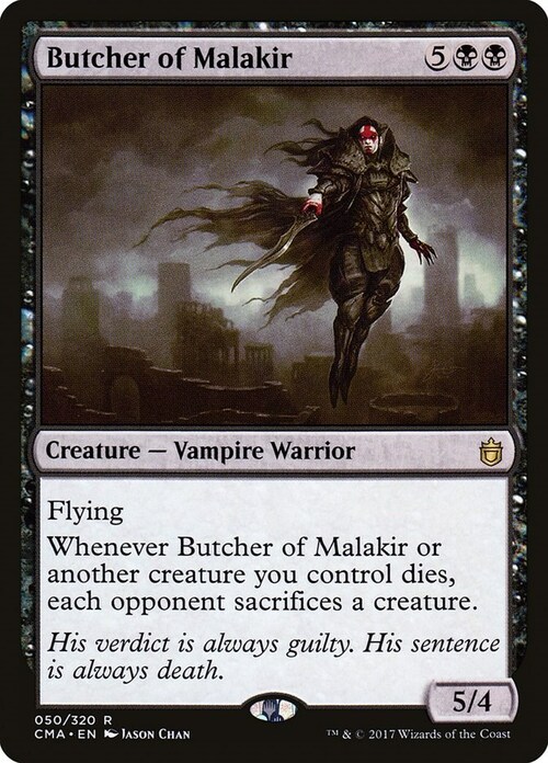 Butcher of Malakir Card Front