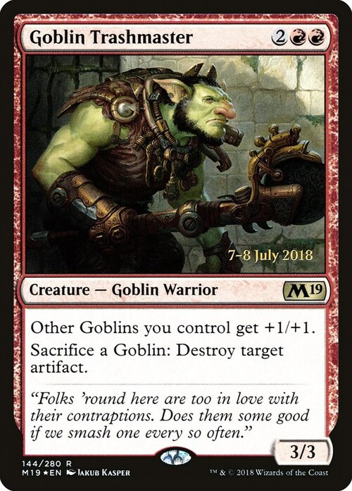 Goblin Trashmaster Card Front