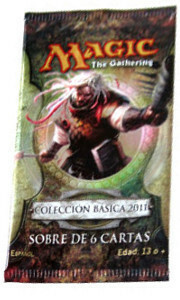 Magic 2011 Six card Booster