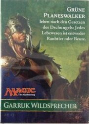 Magic 2014: Garruk Portavoz Salvaje Sample Deck