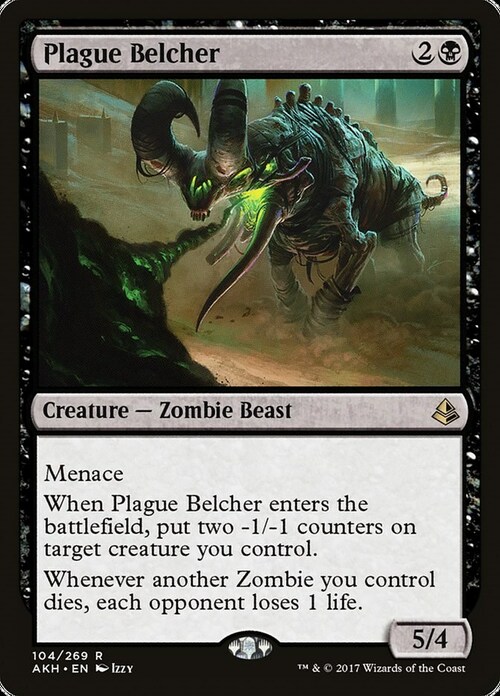 Plague Belcher Card Front