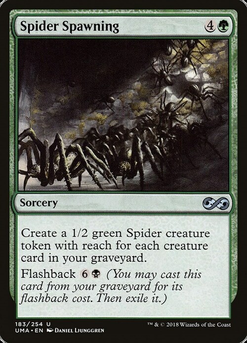 Spider Spawning Card Front