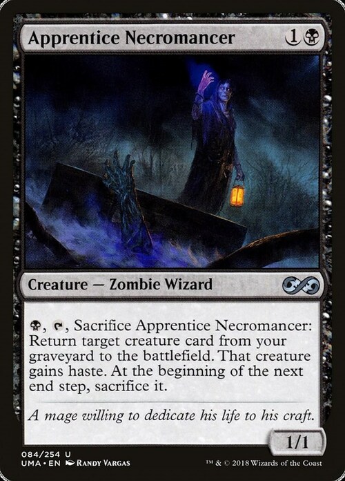 Apprentice Necromancer Card Front