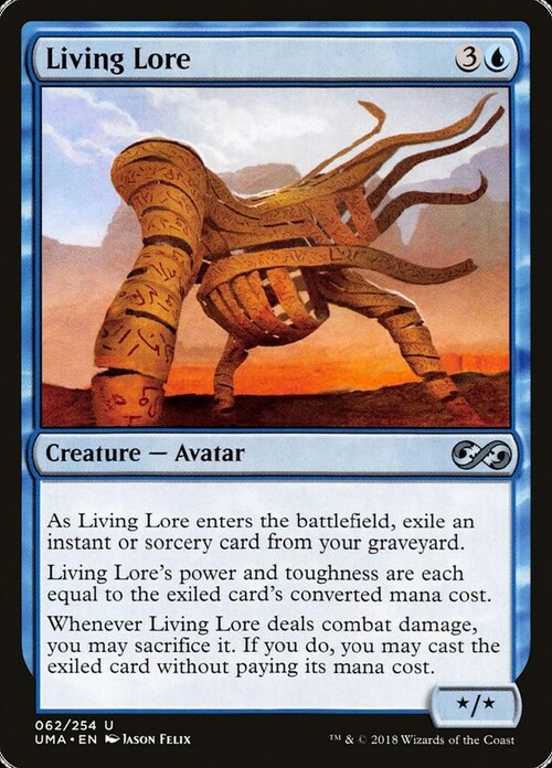 Living Lore Card Front