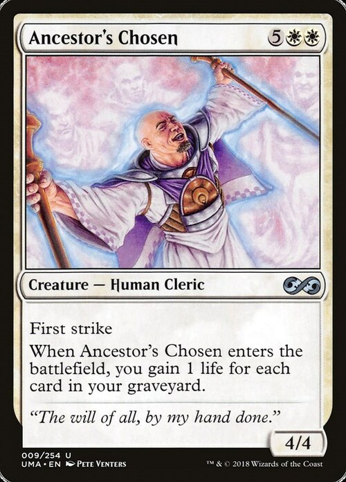 Ancestor's Chosen Card Front