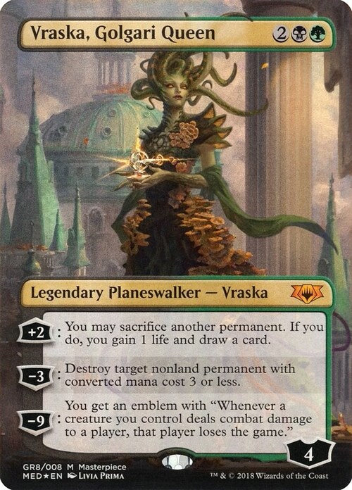 Vraska, Golgari Queen Card Front