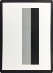 Black Border Stripes // Black Border Filler Card