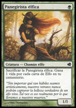 Elvish Eulogist Card Front