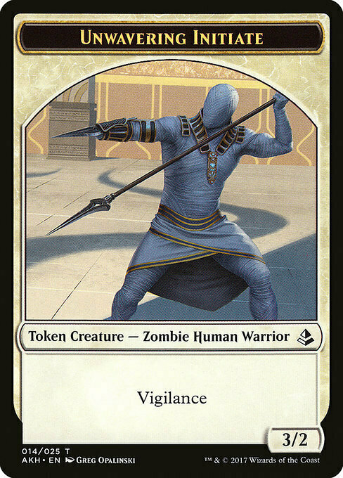 Unwavering Initiate Card Front