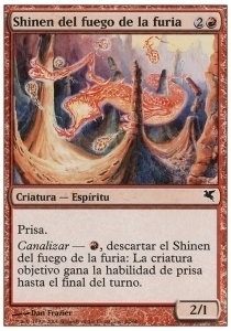 Shinen of Fury's Fire Card Front