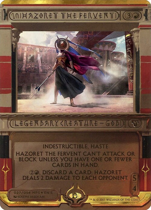 Hazoret the Fervent Card Front