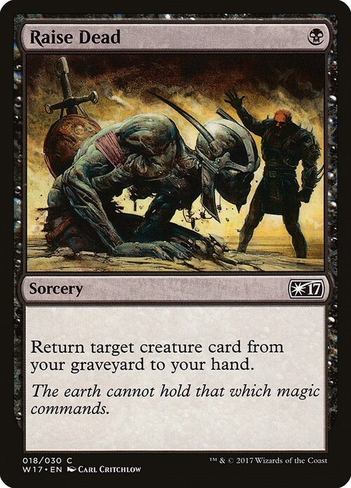 Raise Dead Card Front