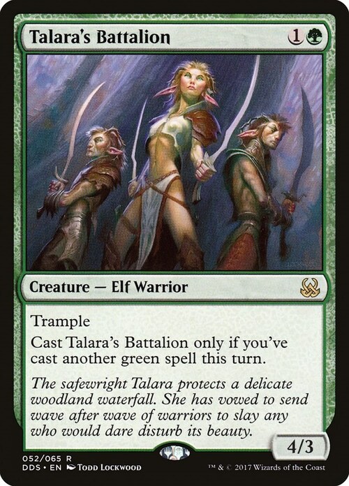 Talara's Battalion Card Front