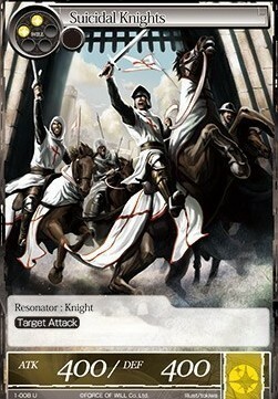 Suicidal Knights Card Front