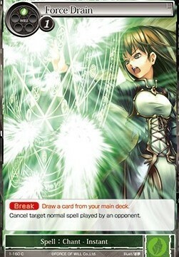 Force Drain Card Front