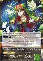 Liberator of Wind // Scheherazade, the Teller of 1001 Stories